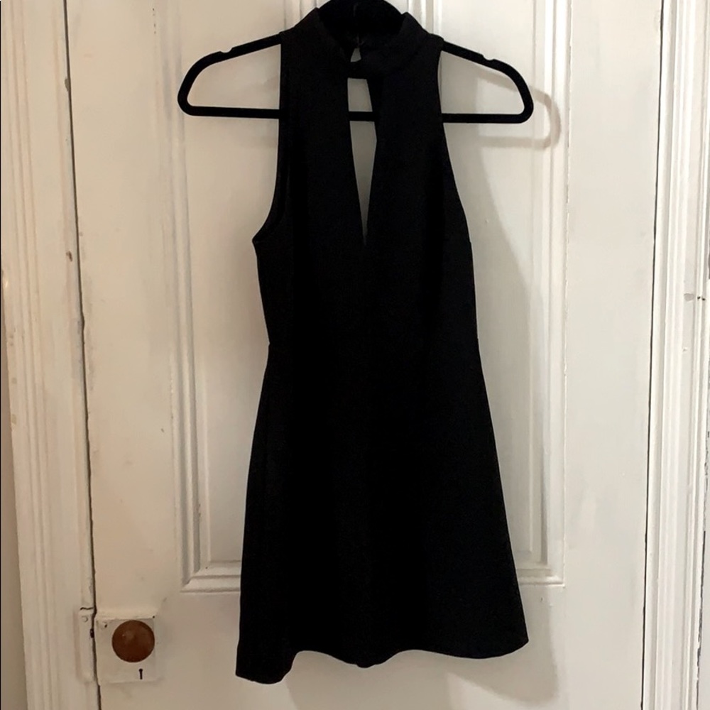 Open Back Keyhole Halter Bodycon